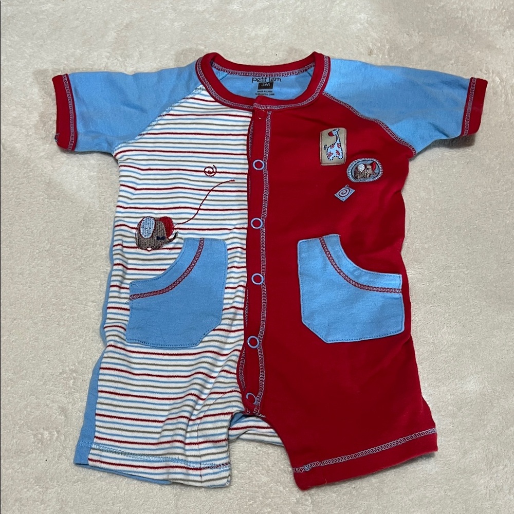 5/$30 Colorful Kids One Piece Romper